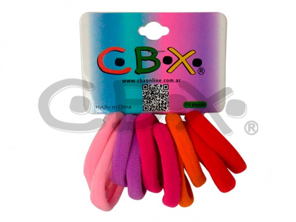 GOMITAS DE PELO TOALLA CLASIC X 10 UNID - CBX