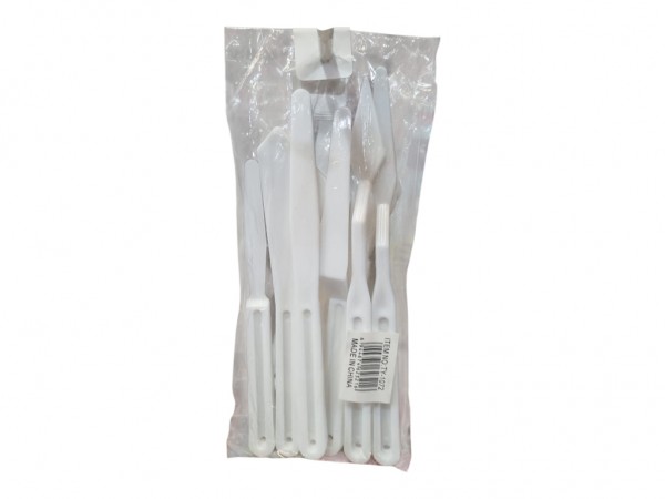 ESPATULAS PLASTICAS X6 SET - IMPORTACION CIDER