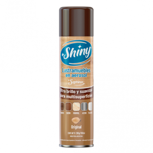 SHINY LUSTRAMUEBLES EN AEROSOL - LIMPIEZA Y QUIMICOS CIDER