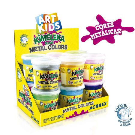 SLIME KIMELEKAS METAL X180 grs - ACRILEX