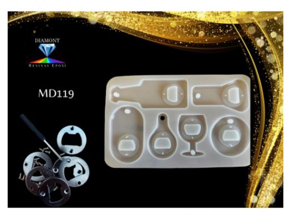 MOLDES PARA RESINA SET DESTAPADOR - RESINA DIAMONT