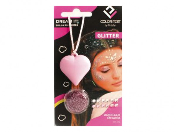 KIT BRILLA COLLAR/GLITTER TEEN - PINTAFAN CREATIVA