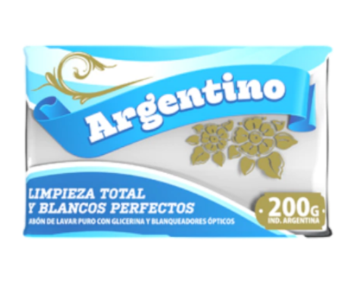 JABON PAN BLANCO ARGENTINO x200g - LIMPIEZA Y QUIMICOS CIDER