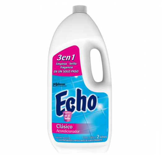 ECHO CLASICO 3 EN 1 BOTELLA 2 LT - LIMPIEZA Y QUIMICOS CIDER