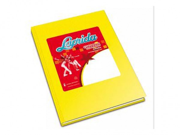 CUADERNO LAPRIDA FORRADO 50H RAY AMARILL - LIBRERIA