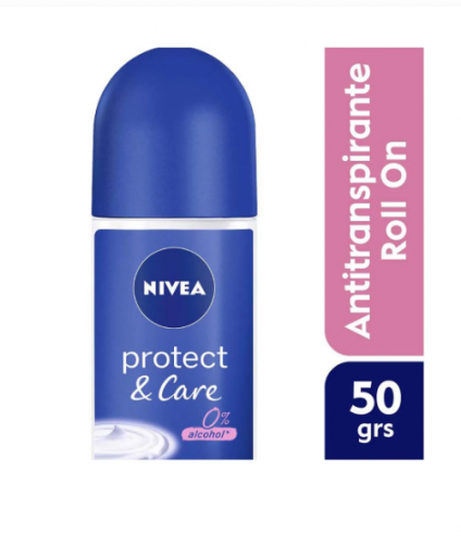 NIVEA ROLL ON PROTECT&CARE 0% ALCOHOL 50ml - LIMPIEZA Y QUIMICOS CIDER