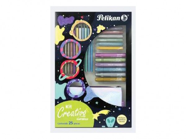 KIT CREATIVO METALICO x25 ARTICULOS - PELIKAN