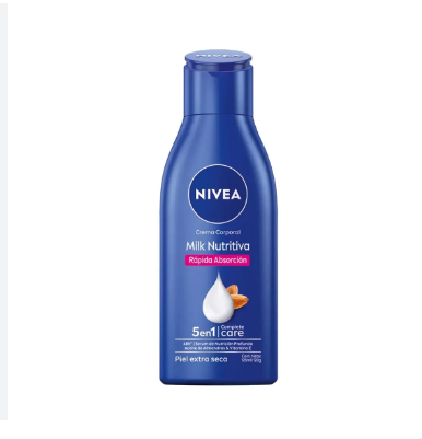 NIVEA CREMA NUTRITIVA BODY MILK 125ml - LIMPIEZA Y QUIMICOS CIDER