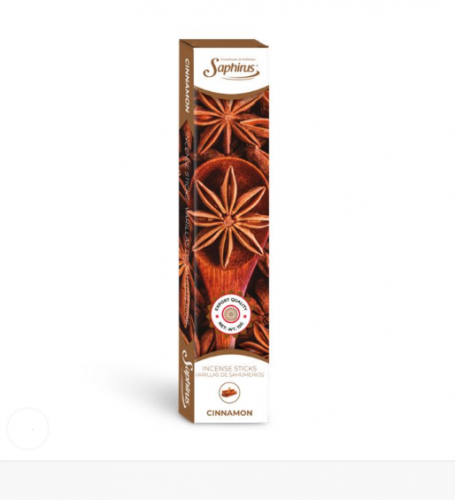 SAHUMERIOS PREMIUM SAPHIRUS CINNAMON - LIMPIEZA Y QUIMICOS CIDER