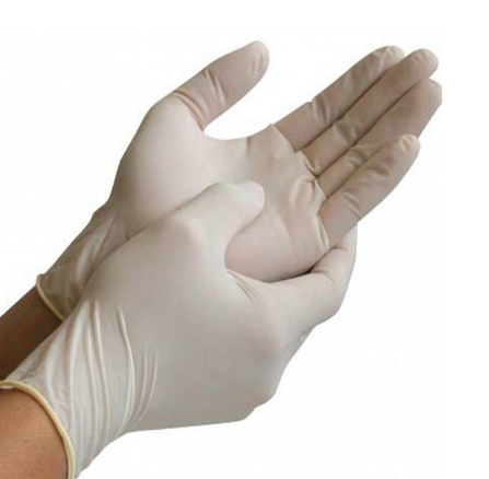 GUANTES DE LATEX C/U - LIMPIEZA Y QUIMICOS CIDER