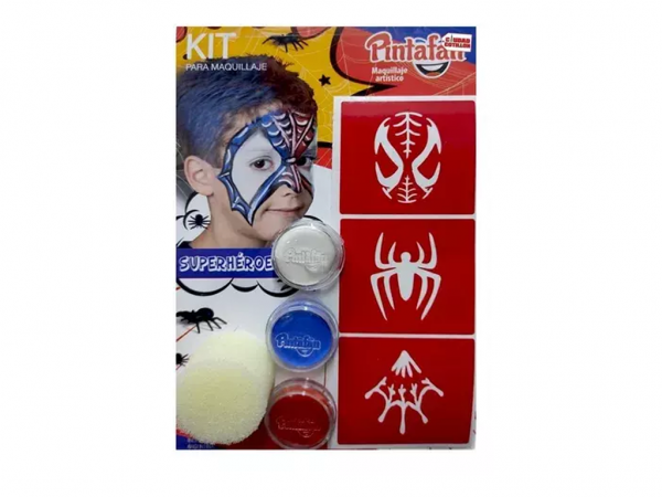 MAQUILLAJE KIT MIX ACUA SUPERHEROE - PINTAFAN CREATIVA