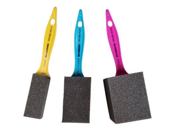 PINCEL GOMA ESPUMA BLOQUE 1 1/2" - GINES