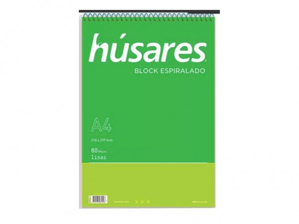 BLOCK HUSARES BUSINESS A4 80H LISO - LIBRERIA