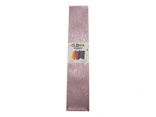 PAPEL CREPE PERLADO LILA 2mx50cm - CBX