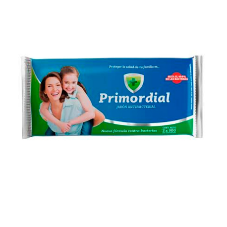 JABON ANTIBACTERIAL PRIMORDIAL 3x90g - LIMPIEZA Y QUIMICOS CIDER