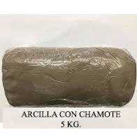 ARCILLA PASTA CERAMICA C/CHAMOTE 5KG - ARCILLAS CHILAVERT