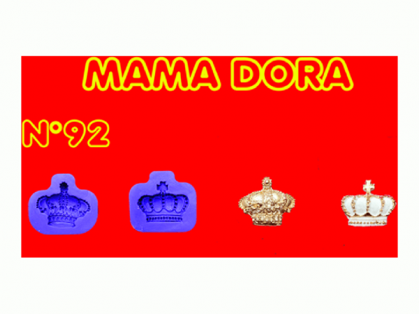 MAMA DORA MOLDES CORONA x2 - MAMA DORA