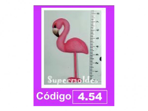 MOLDES SILICONA FLAMENCO 7.5 CM - SUPERMOLDES