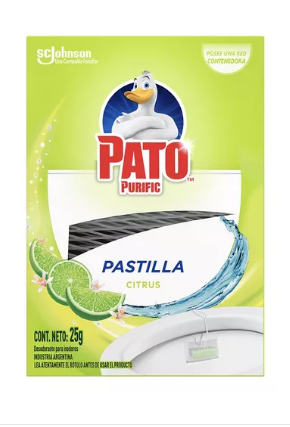 PATO PASTILLA CITRUS 25g - LIMPIEZA Y QUIMICOS CIDER