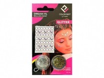 KIT BRILLA GLITTER ORO/PLATA