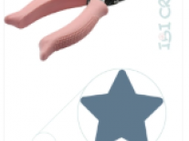 PERFORADORA PINZA ESTRELLA 5 MM