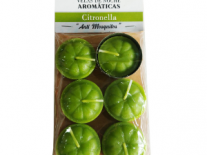 VELAS NOCHE AROMATICAS x6 unidades