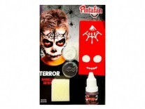 MAQUILLAJE KIT TERROR TELARANA