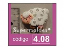MOLDES SILICONA OVEJA COUNTRY CARACOL