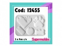 MOLDES RESINA SET CANINOX 5Un 5 A 9 cm