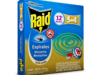 RAID ESPIRAL VERDE x12 unid