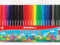 MARCADOR LARGO AL AGUA X 20