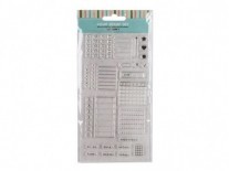 SELLOS SILICONADO CRISTAL 4X7 PLANNERS