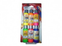 BLISTER AD ACRILICOS FLUO 6x60ml SURTIDO