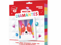 PINTA CON DIAMANTES PERRO