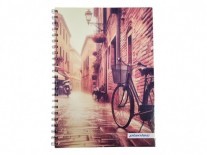 CUADERNO A4 BLANCO RAYADO 80gr x60 hojas