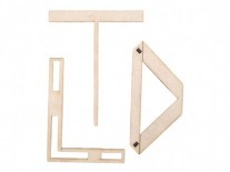 SET ENCUADERNACION X3 REGLAS 3 mm