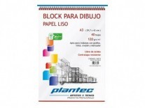 BLOCK DIBUJO ANILLADO A3 120g 40H LISO