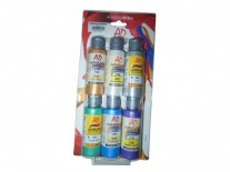 BLISTER AD ACRILICOS METALICOS 6x60ml