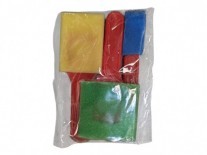 PINCELES ESPONJA COLOR X3 SET