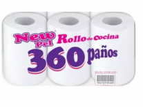 ROLLO COCINA NEW PEL 3X120 HIPER 360 PAÑOS