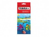 LAPICES TEORIA COLOR LARGOS x12