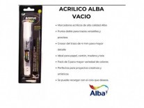 MARCADOR ALBA VACIO L 6mm