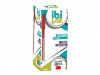 BOLIGRAFO IBI BALL ROJO 1mm