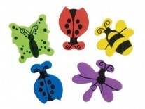 GOMA EVA FORMAS ANIMALITOS x120pcs