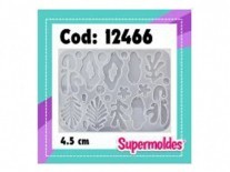 MOLDES SILICONA AROS BOTANICOS 11U 4.5cm