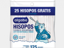 HISOPOS ALGABO ZIPPER 125unid