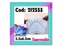 MOLDES SILICONA HUELLA PERRO 6.5 X 5.5 c