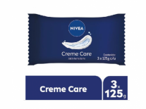 NIVEA JABON CREME CARE 3x125g FLOW PACK