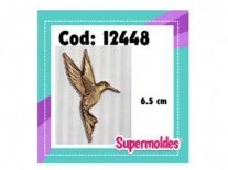 MOLDES SILICONA COLIBRI PICAFLOR LABRADO