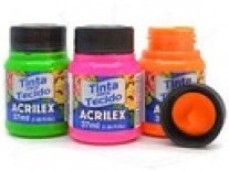 PINTURA TELA ACRILEX FLUO 37ml